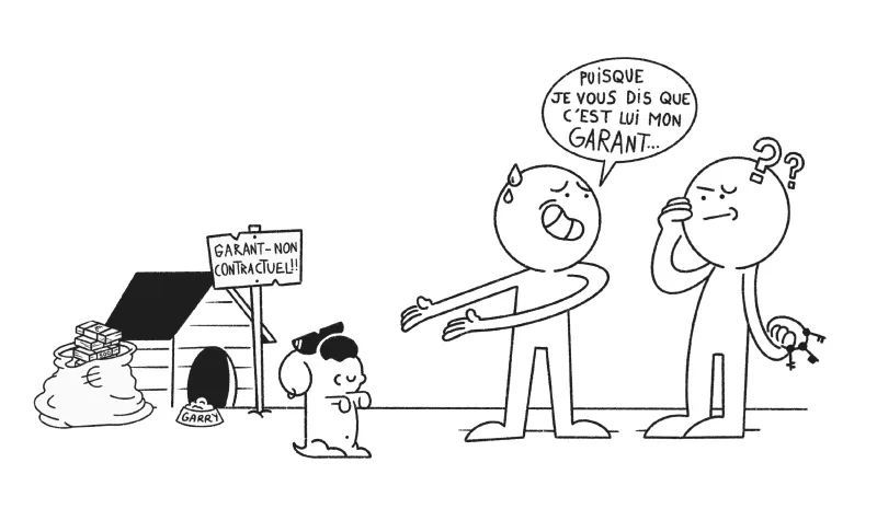 Un locataire sans garant tente de convaincre son propriétaire.